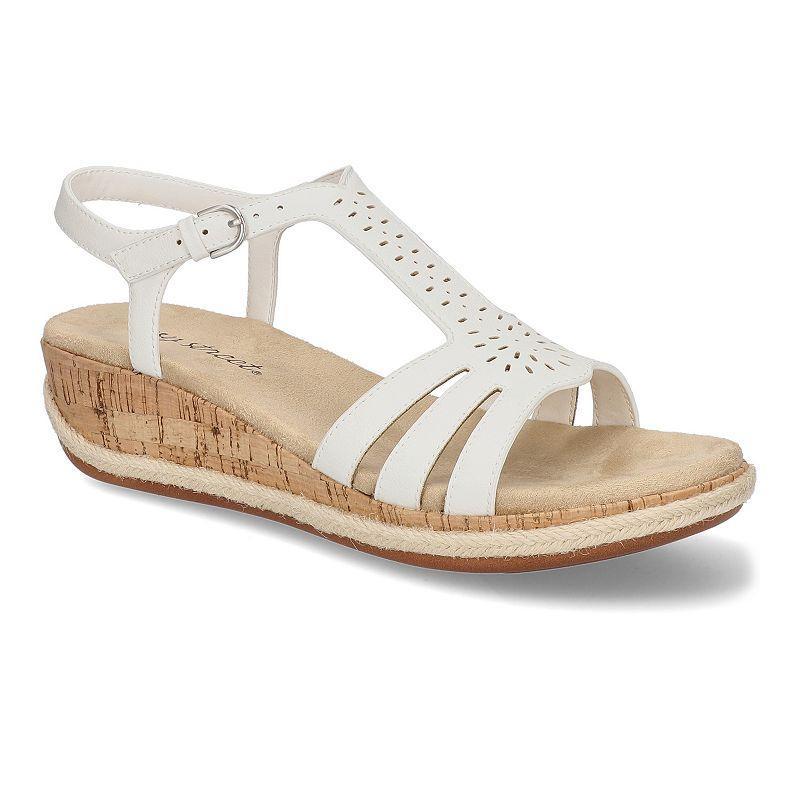 Easy Street Dorinda Women's Wedge Sandals, Size: 8.5 XW Product Image