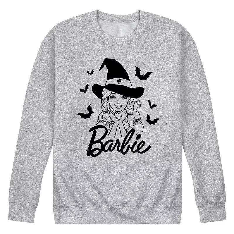 Men's Barbie® With Bats Graphic Sweatshirt, Size: Small, Gray Product Image