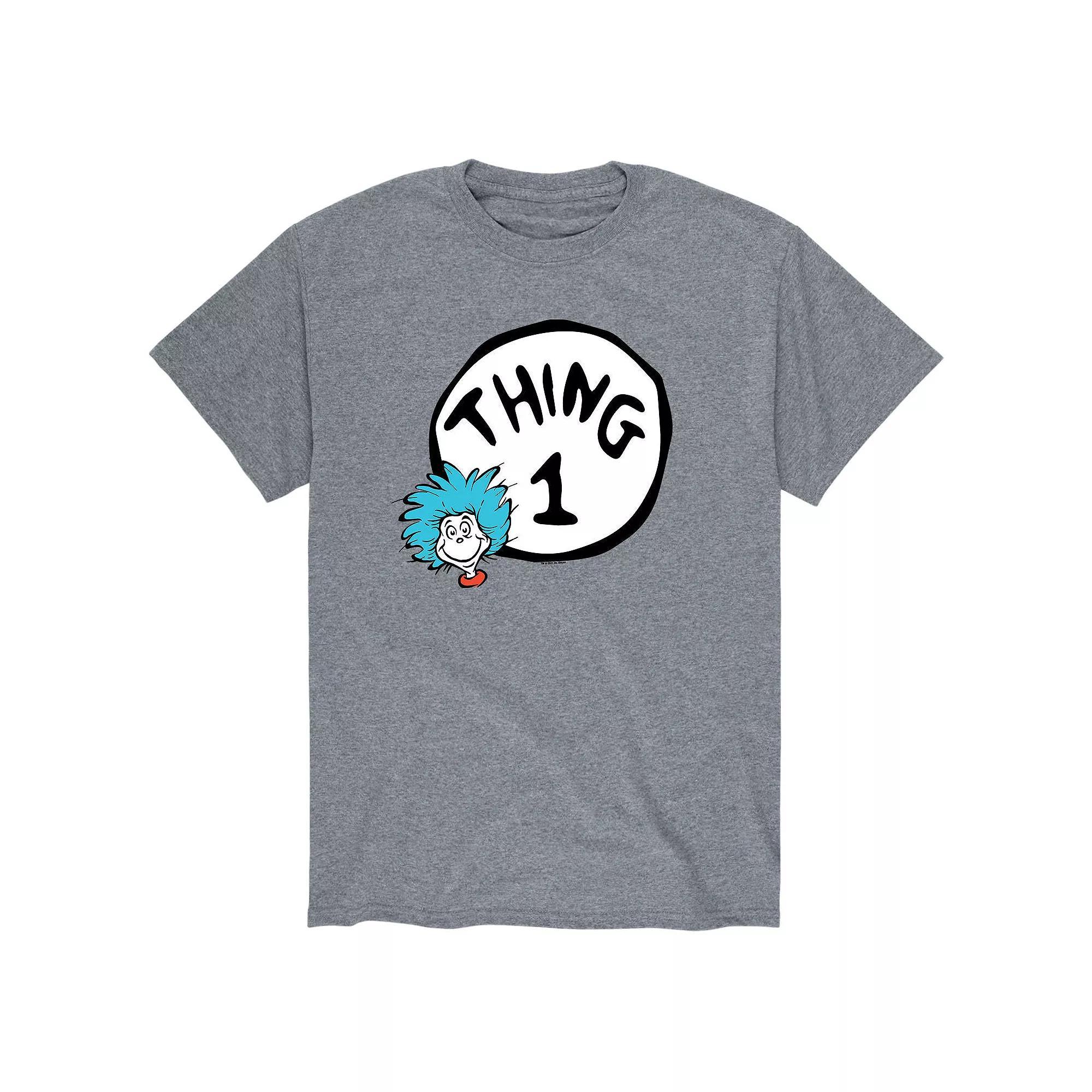Big & Tall Dr Seuss Thing One Tee, Men's,  Product Image