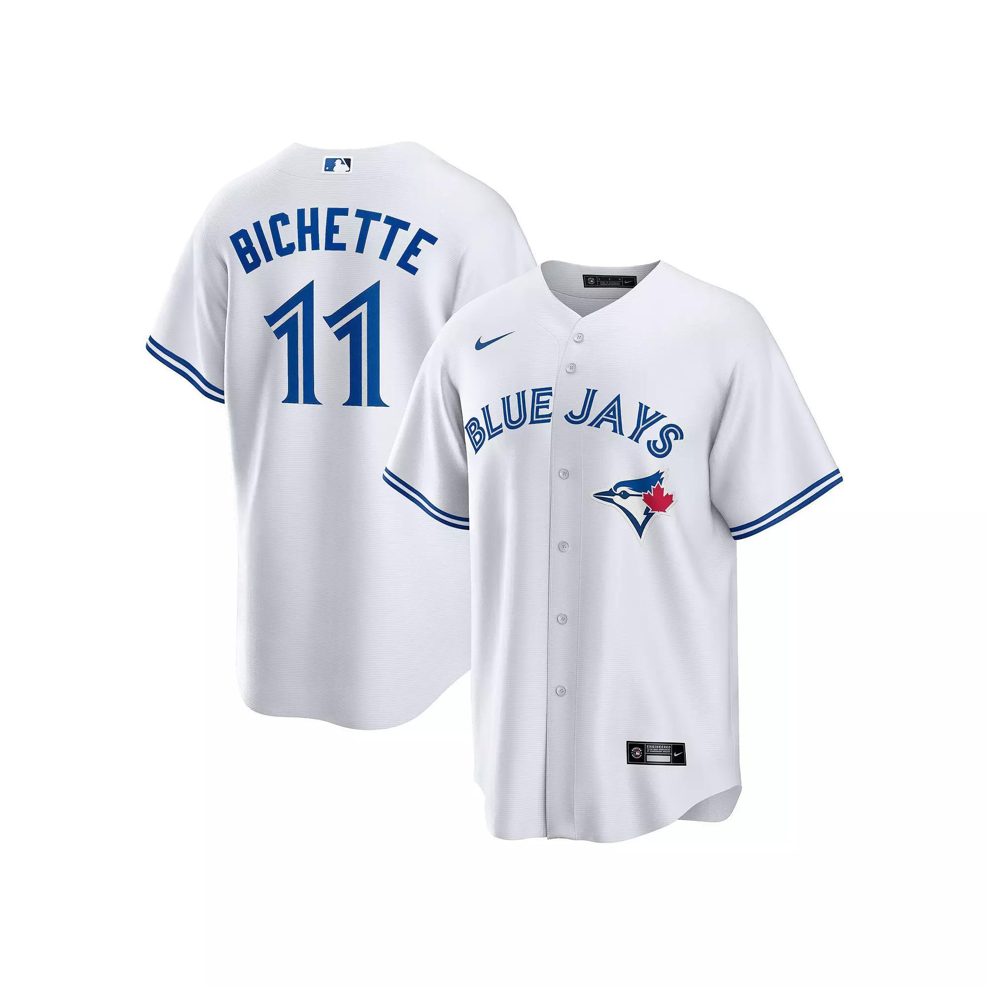 Men's Nike Bo Bichette White Toronto Blue Jays Replica Player Jersey,  Product Image