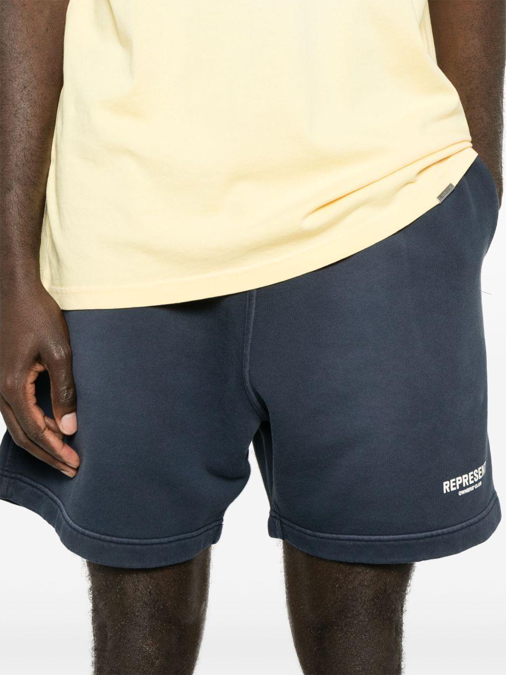 logo-print track shorts  Product Image