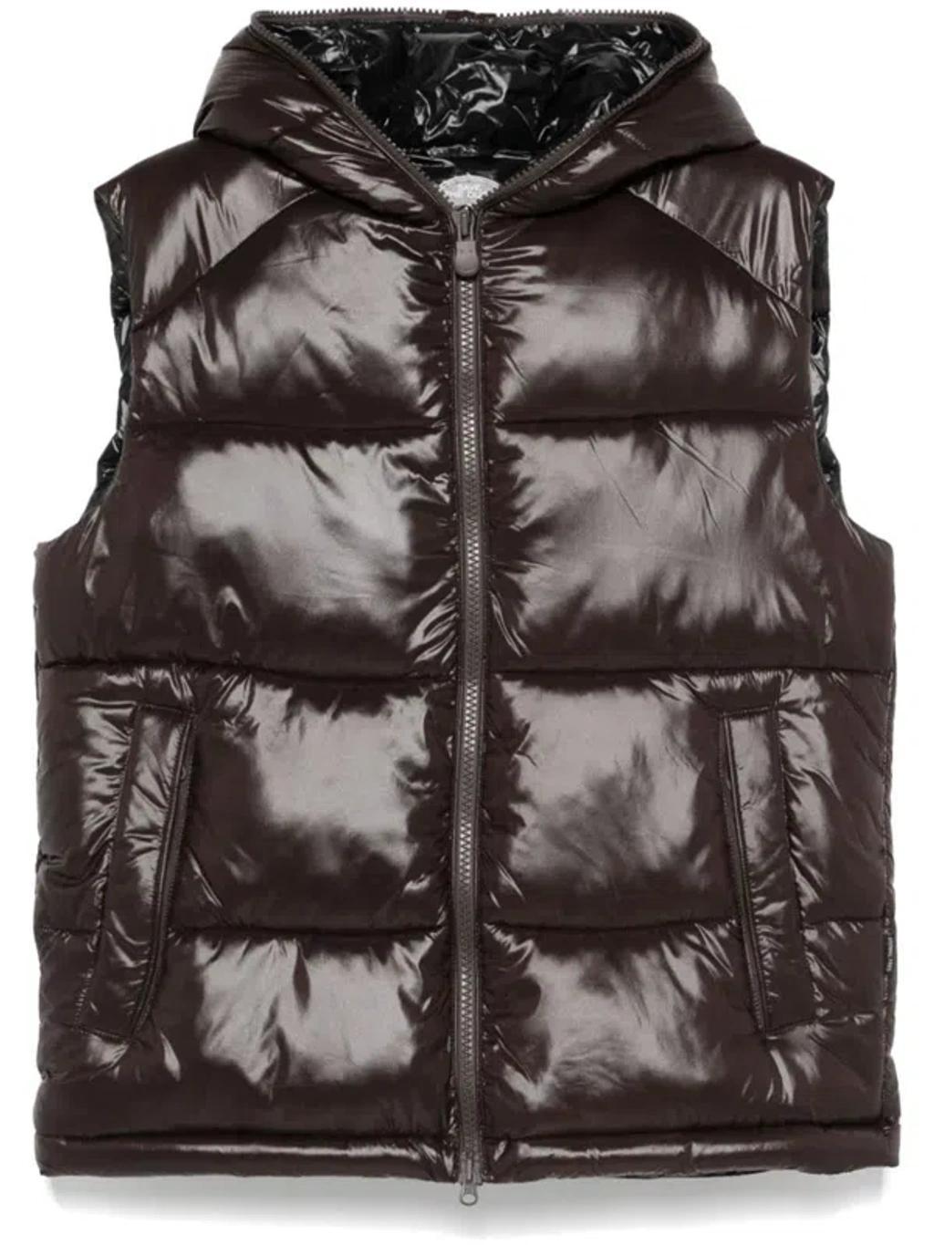 SAVE THE DUCK Dexter Gilet In Brown Product Image