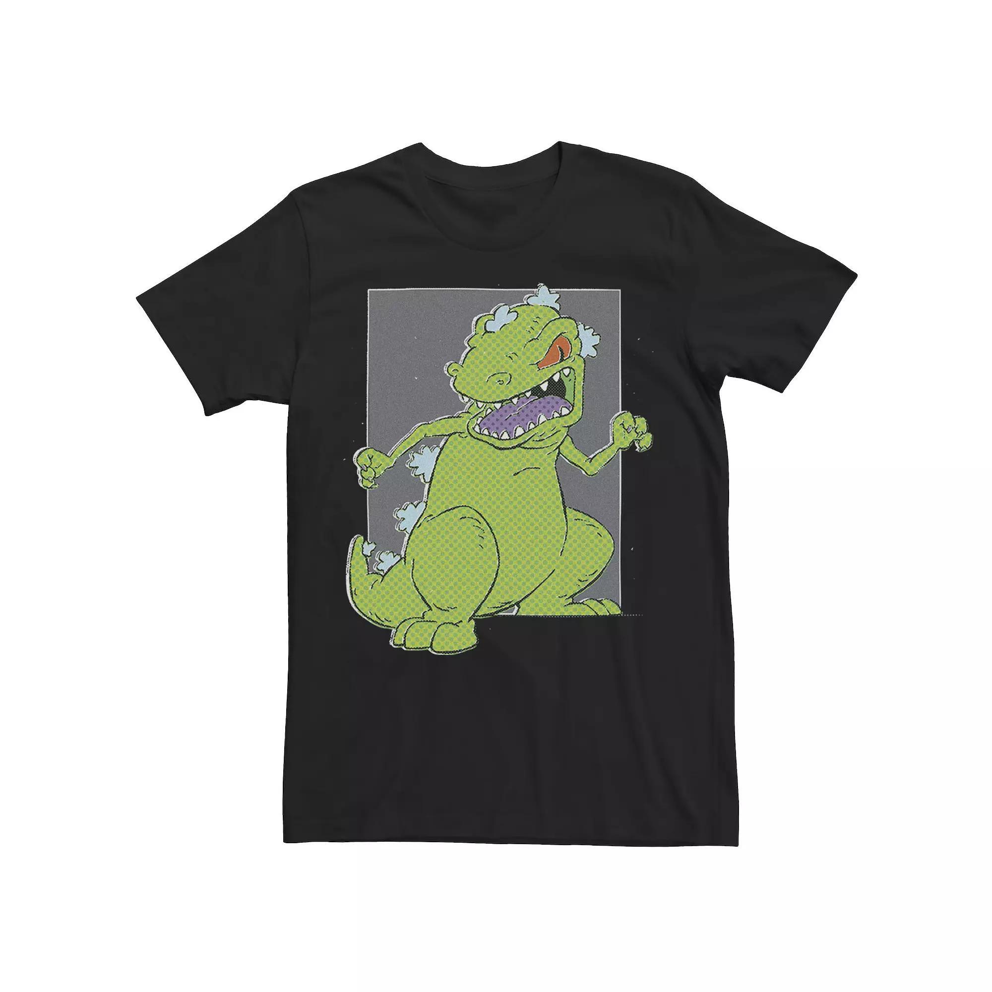 Men's RugRats Reptar Tee, Boy's, Size: XS, Black Product Image