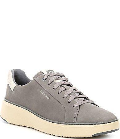 Cole Haan Mens GrandPr Topspin Sneakers - Grey Size 7 Product Image