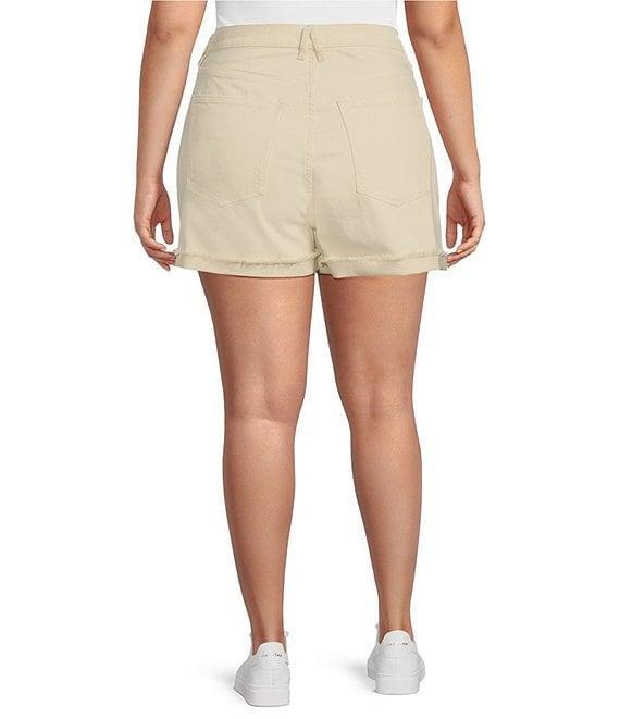 Good American Plus Size Good 90s Mid Rise Shorts Product Image