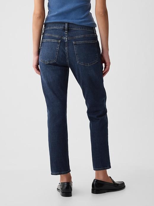 Mid Rise Girlfriend Jeans Product Image