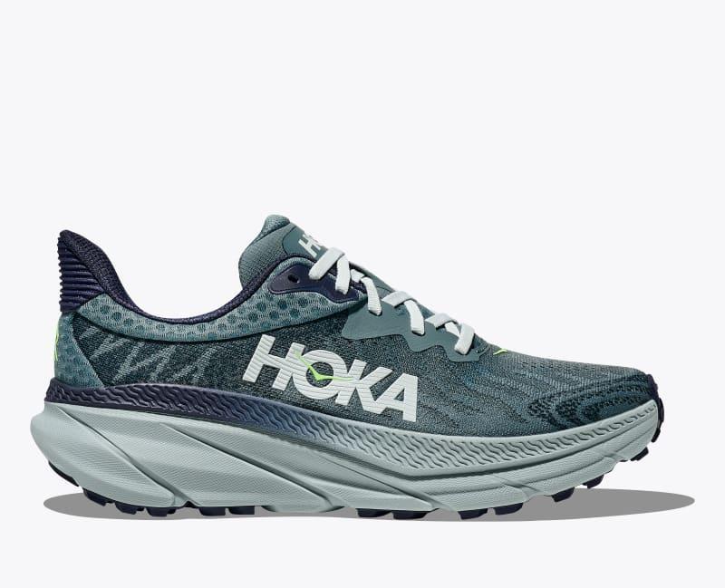 HOKA Mens Challenger 7 Shoes in Mountain Fog/Druzy, Size 14 Product Image