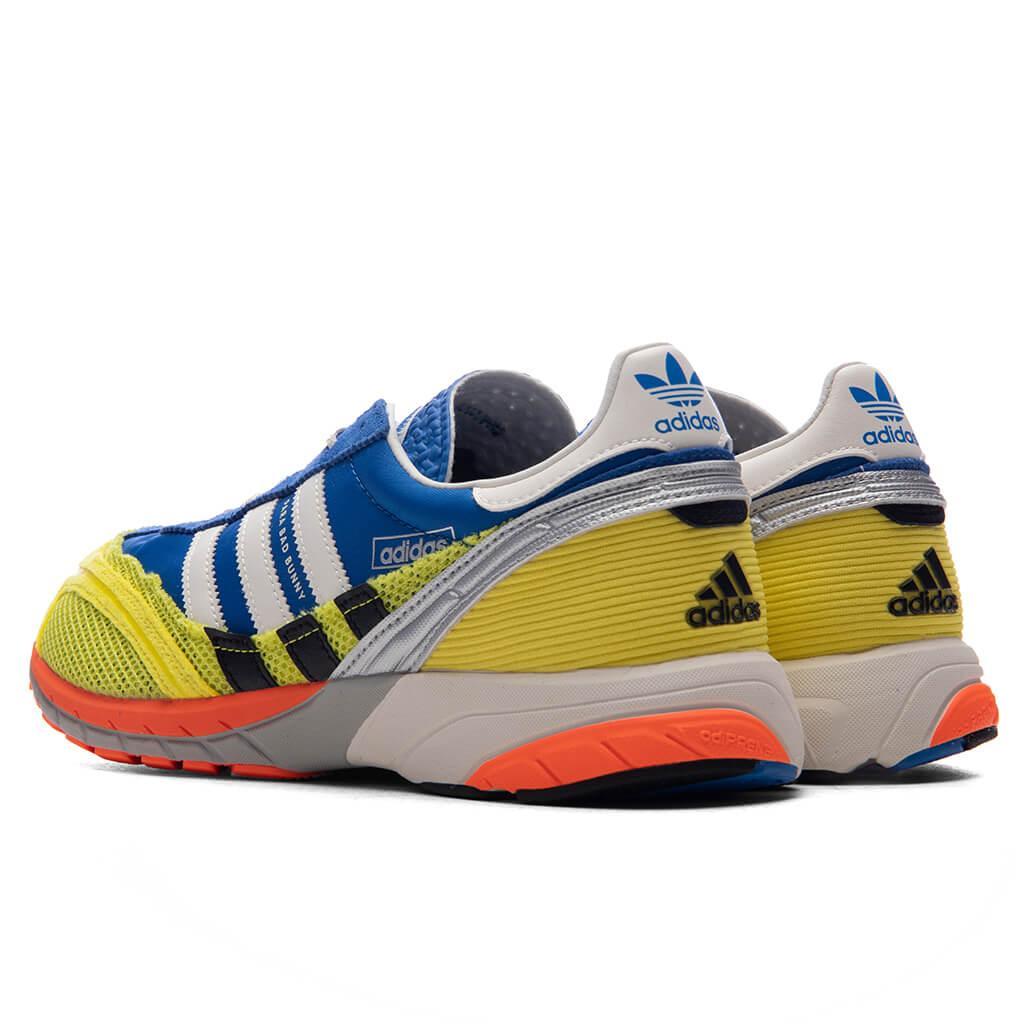 Adidas Originals x Bad Bunny Adizero SL72 - Blue/Cloud White/Shock Yellow Male Product Image