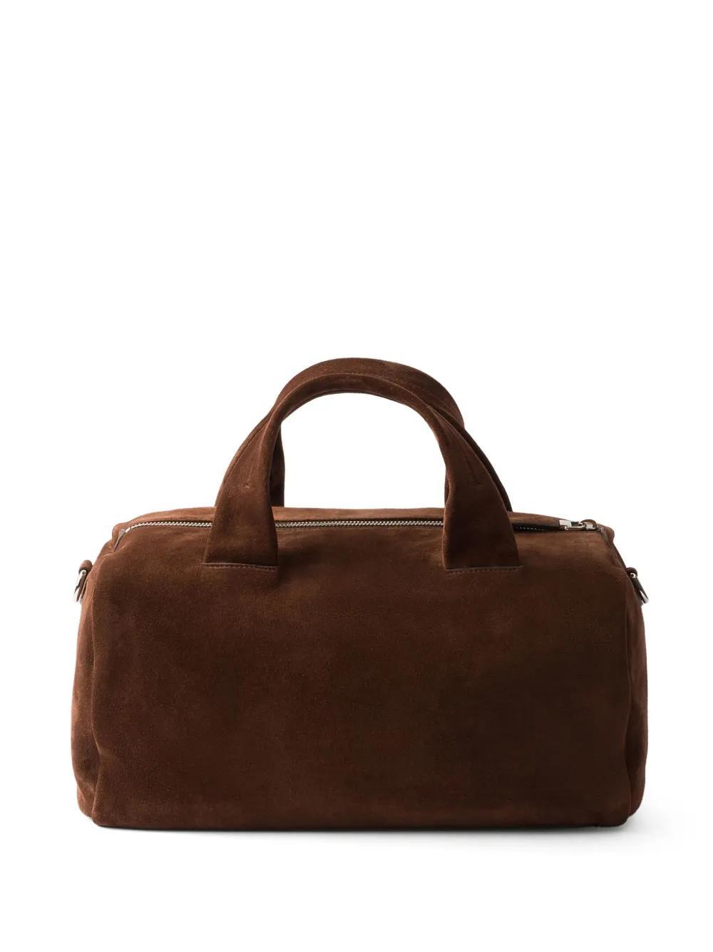 suede duffle bag Product Image