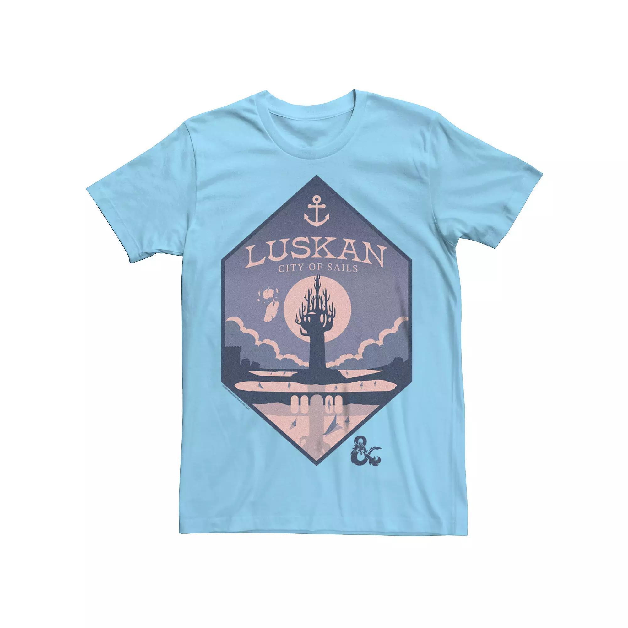 Men's Dungeons & Dragons Luskan City of Sails Graphic Tee,  Product Image