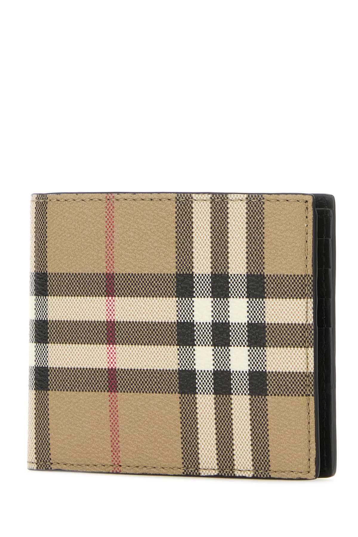 BURBERRY Printed Canvas Wallet In Archivebeige Product Image