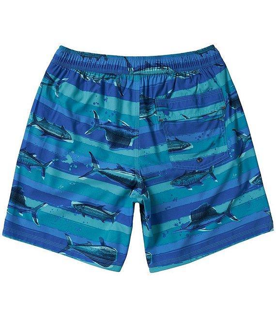 SAXX Fish On Oh Buoy 2N1 7#double; Inseam Volley Swim Shorts Product Image