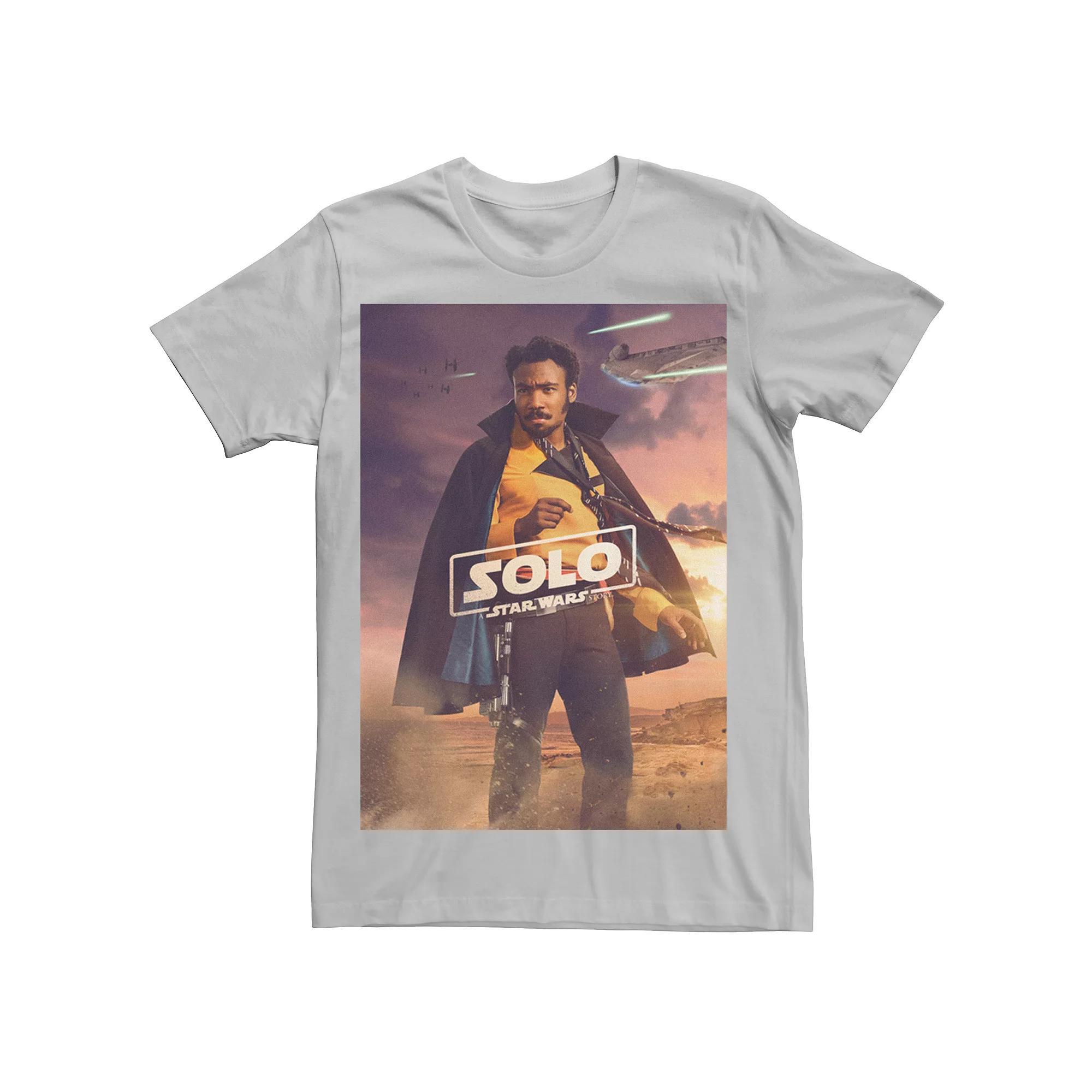 Men's Star Wars Han Solo Lando Poster Tee,  Product Image
