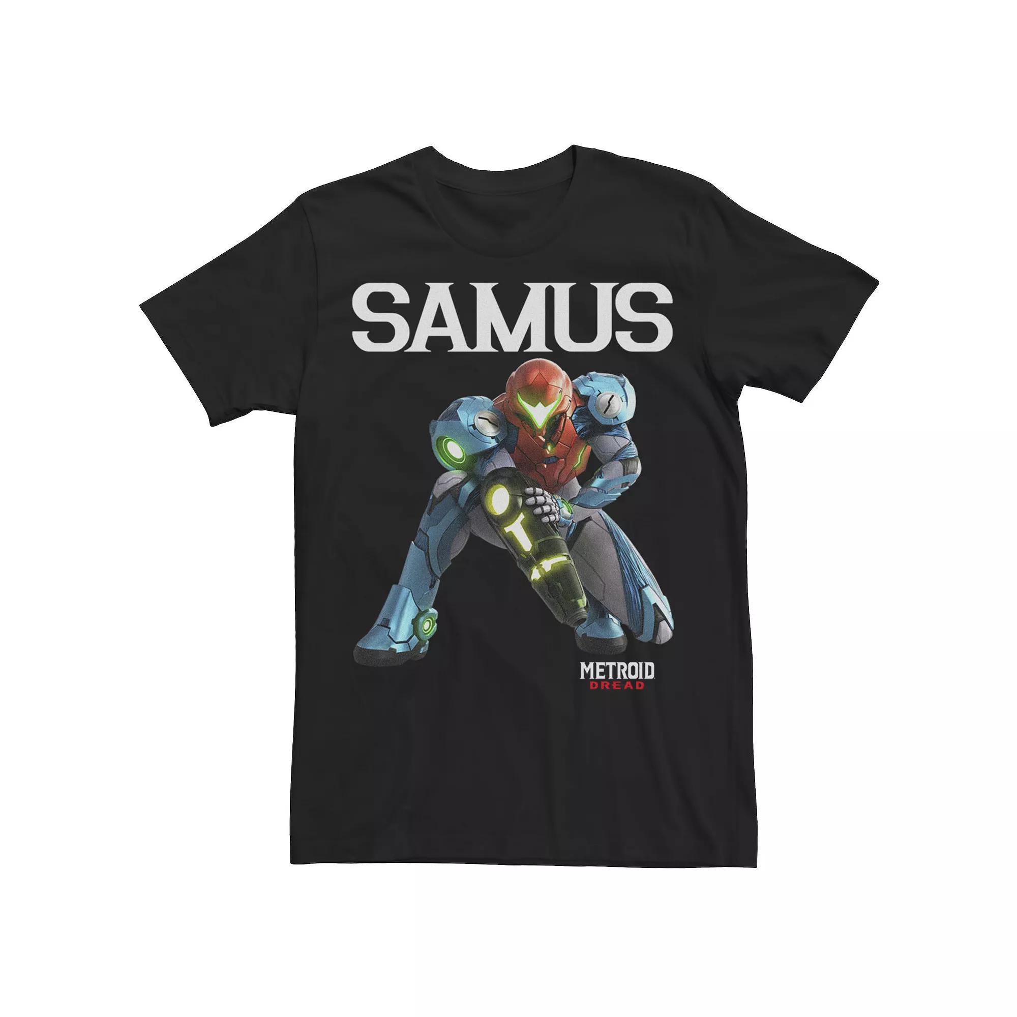 Men's Metroid Dread Samus Crouching Portrait Tee, Boy's,  Product Image
