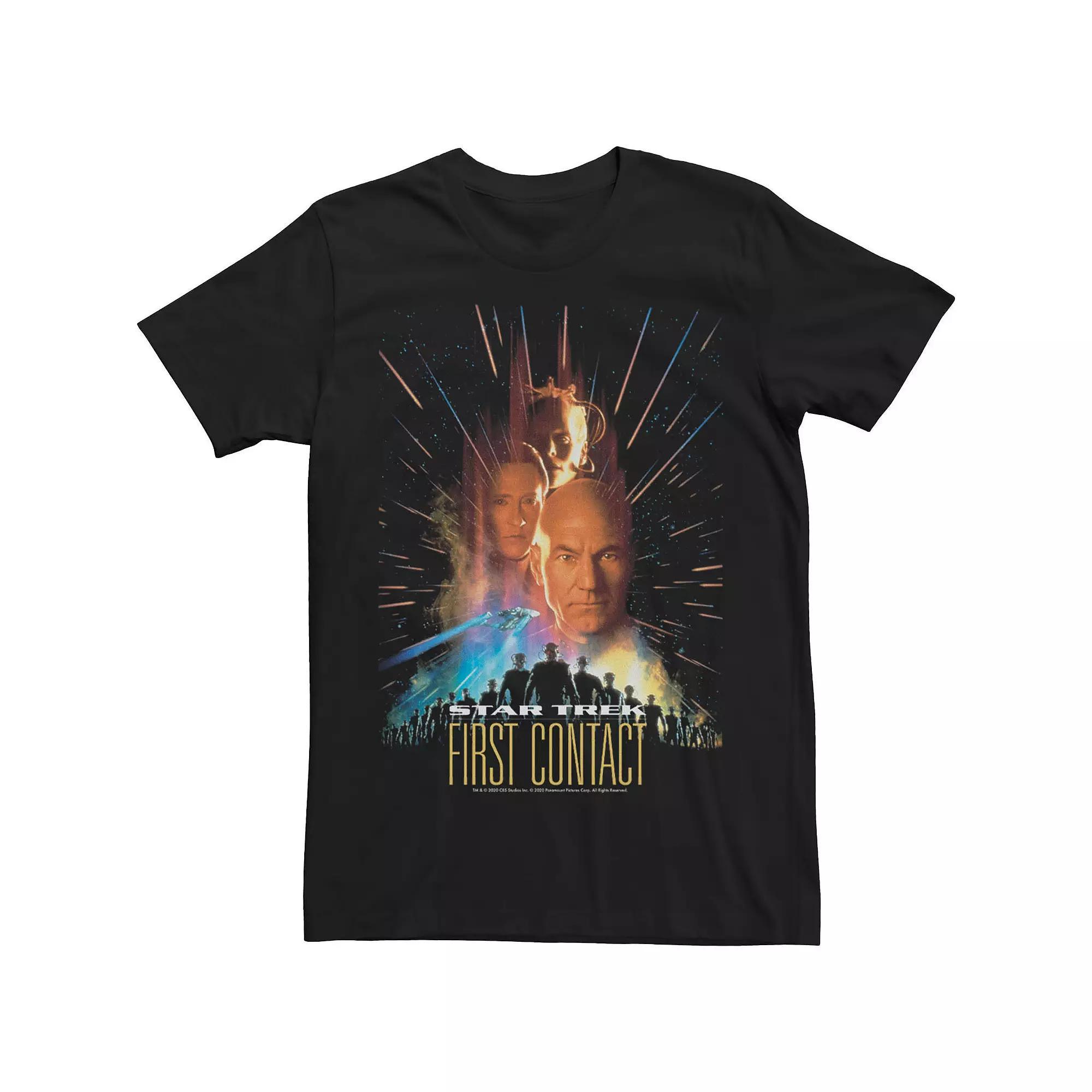 Men's Star Trek First Contact Poster Tee,  Product Image