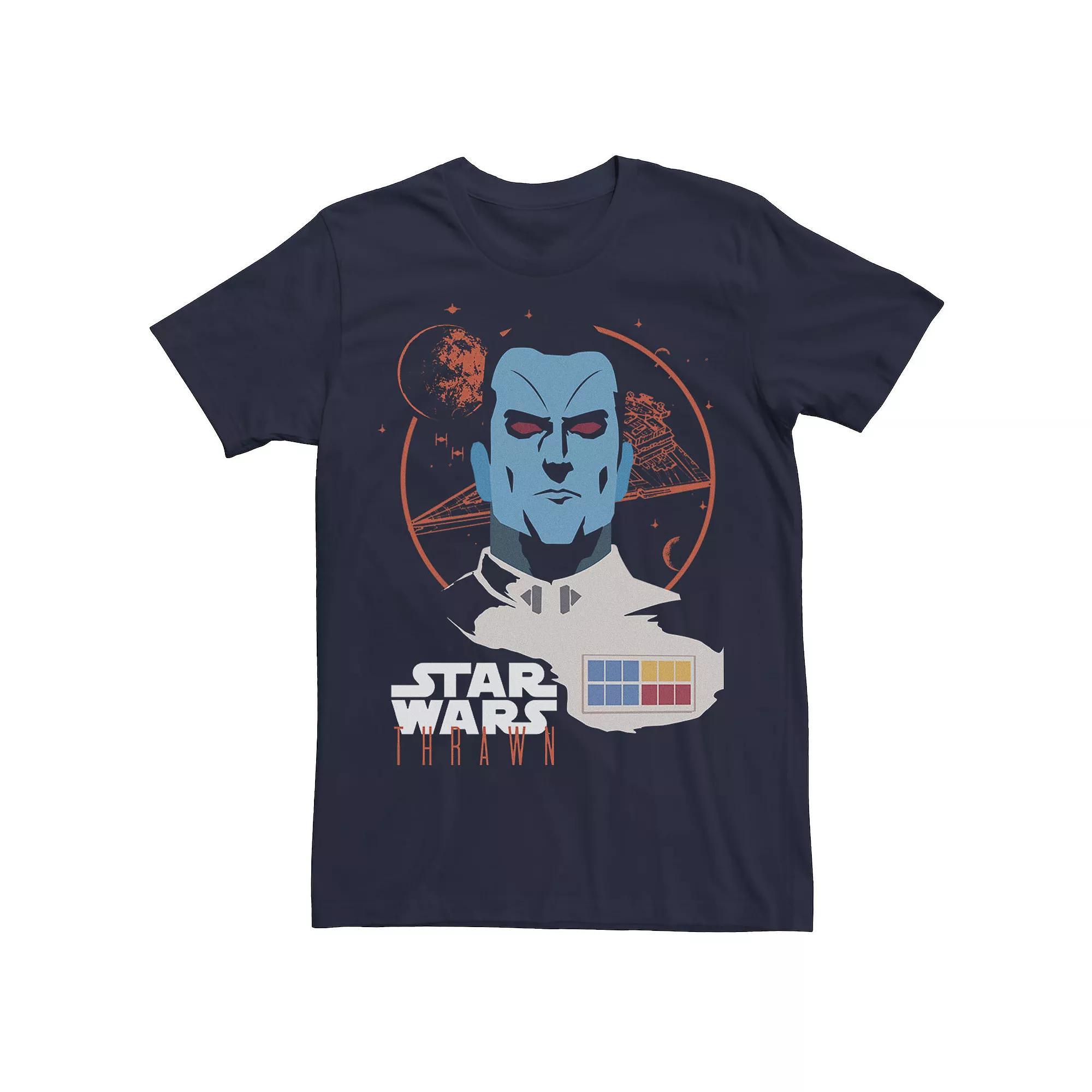 Men's Star Wars Admiral Thrawn Head Shot Tee,  Product Image