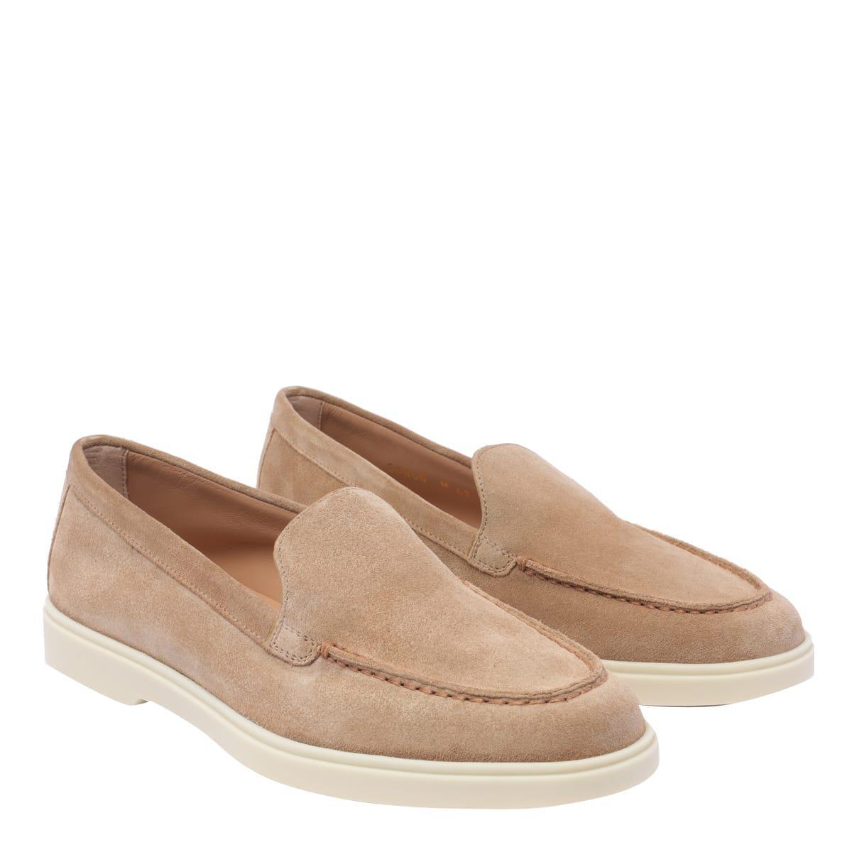 SANTONI Yaltamoc Loafers In Brown Product Image