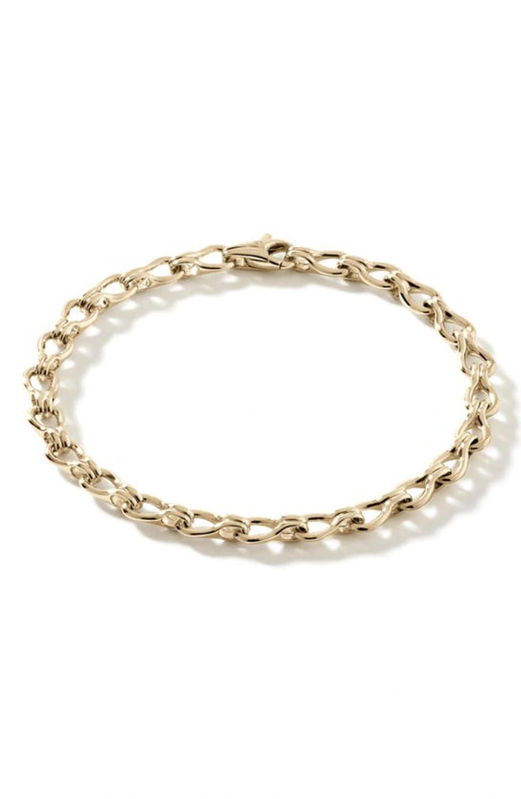 JOHN HARDY Surf 10mm Link Bracelet In Gold Product Image