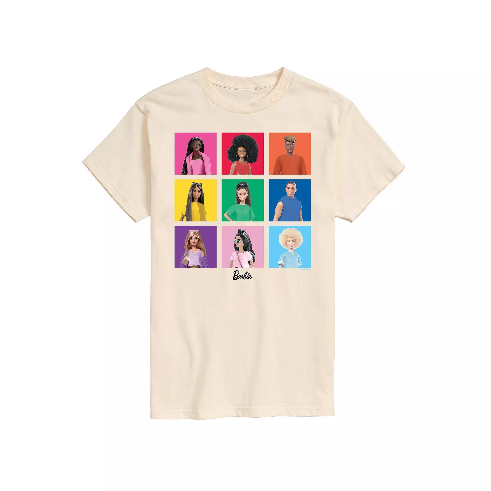 Big & Tall Barbie® Bride Pride Squares Graphic Tee, Men's,  Product Image