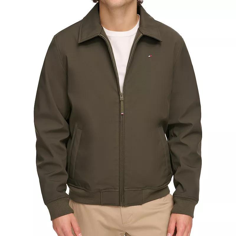 Men's Tommy Hilfiger Softshell Jacket, Size: Large, Grey Gray Product Image