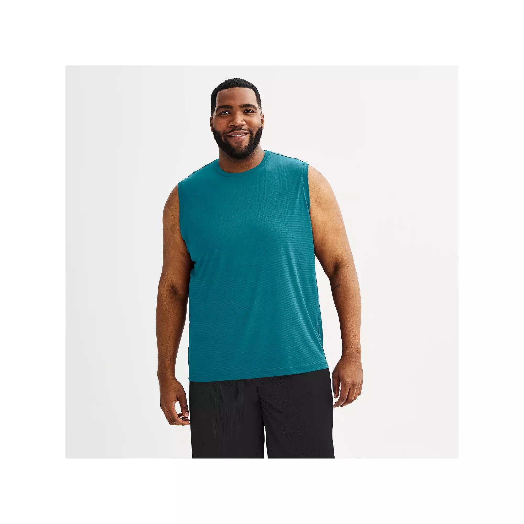 Big & Tall Tek Gear® Dry Tek Muscle Tank Top, Men's,  Product Image