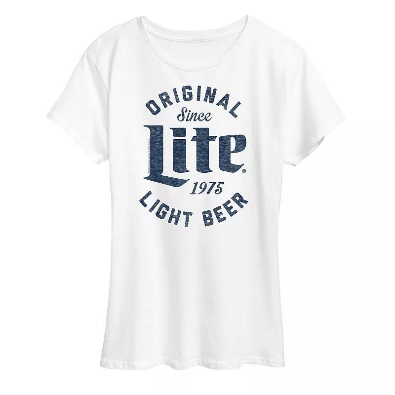 Women's Original Lite Since 1975 Graphic Tee, Size: XL, White Product Image