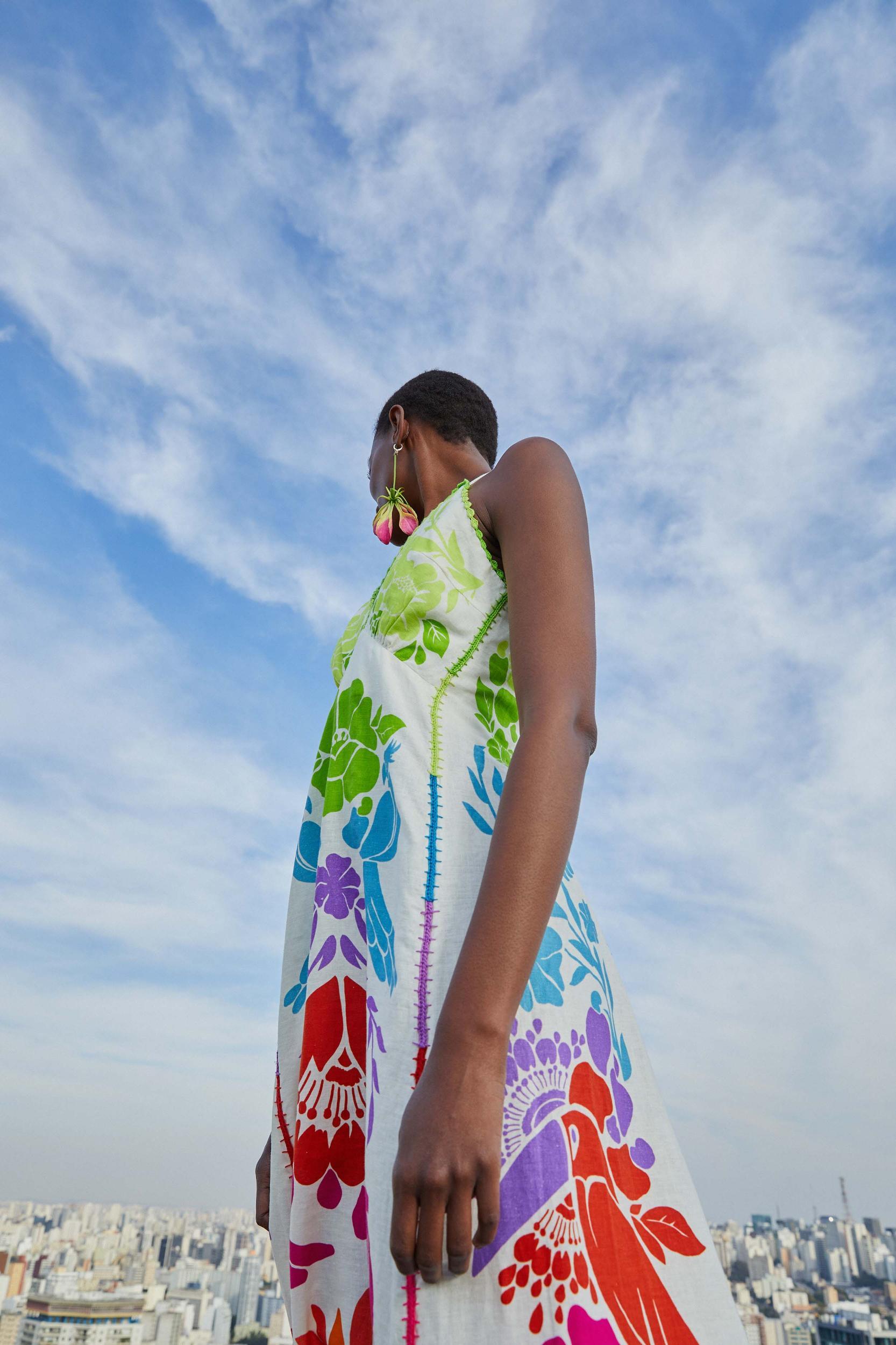 Tropical Graphic Maxi Dress Product Image