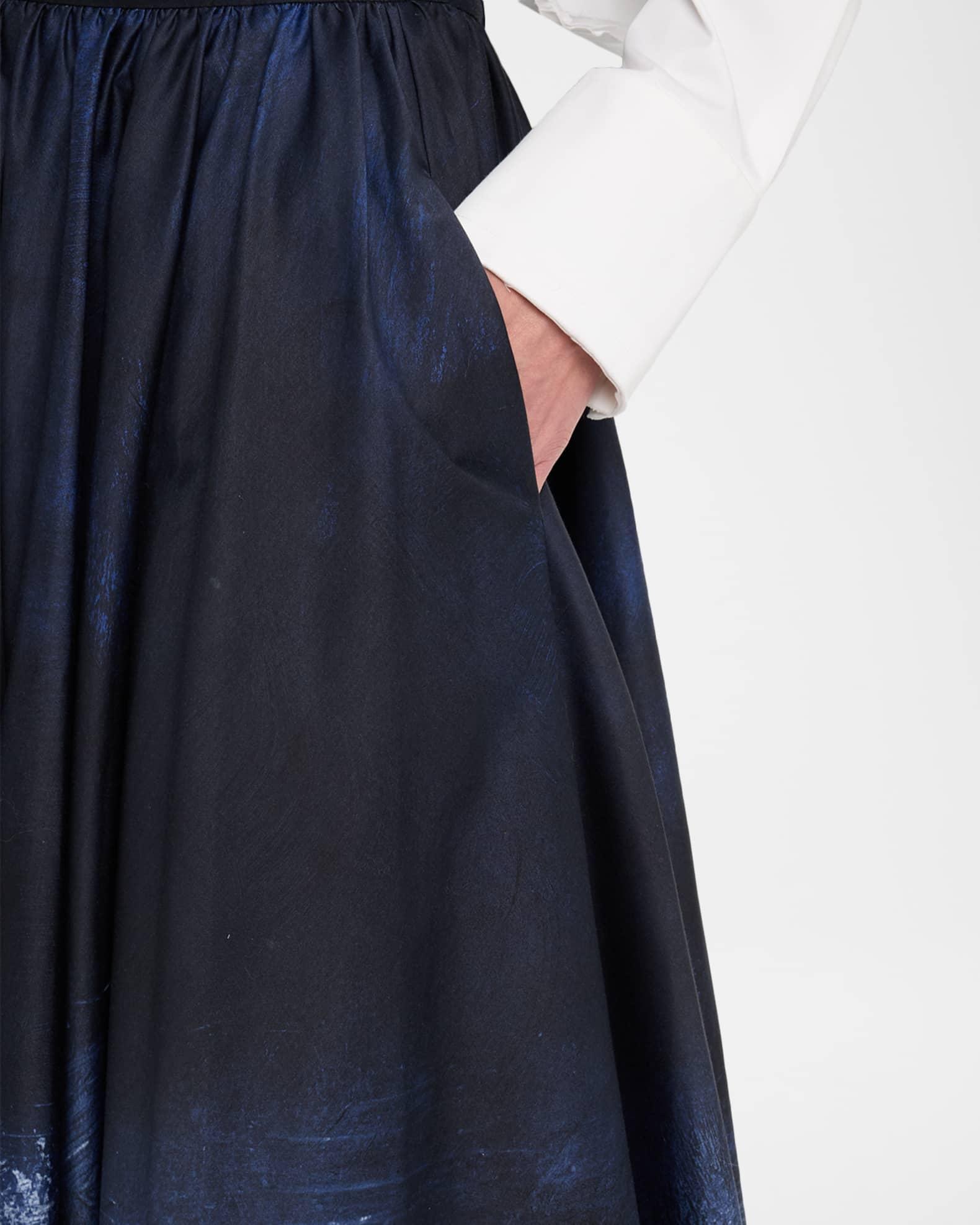 Printed Circle Skirt  Product Image