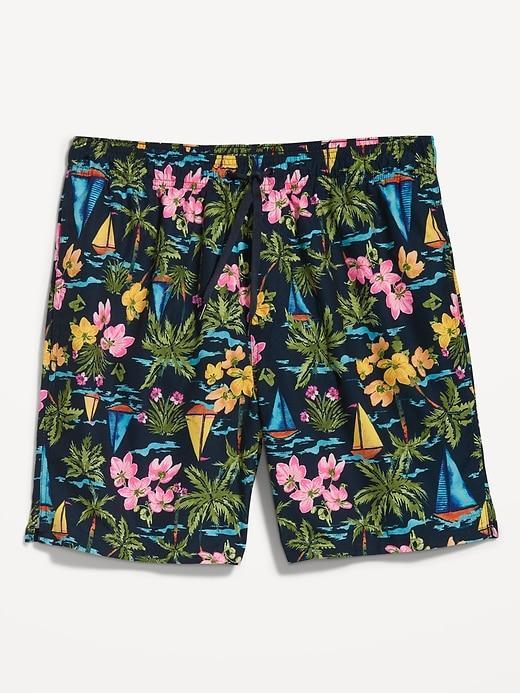 Printed Swim Trunks -- 7-inch inseam Product Image