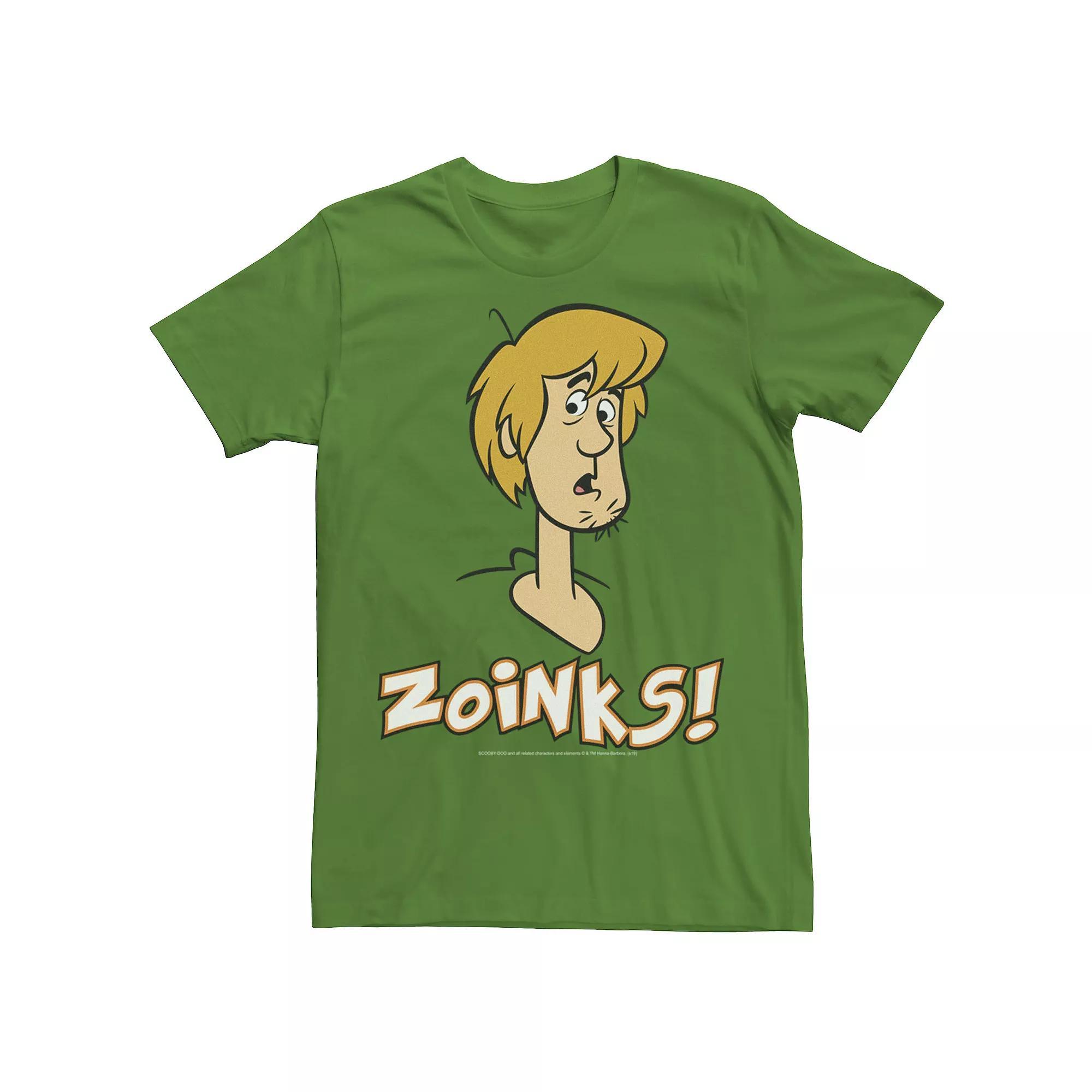 Mens Scooby-Doo Shaggy Zoinks Graphic Tee Product Image