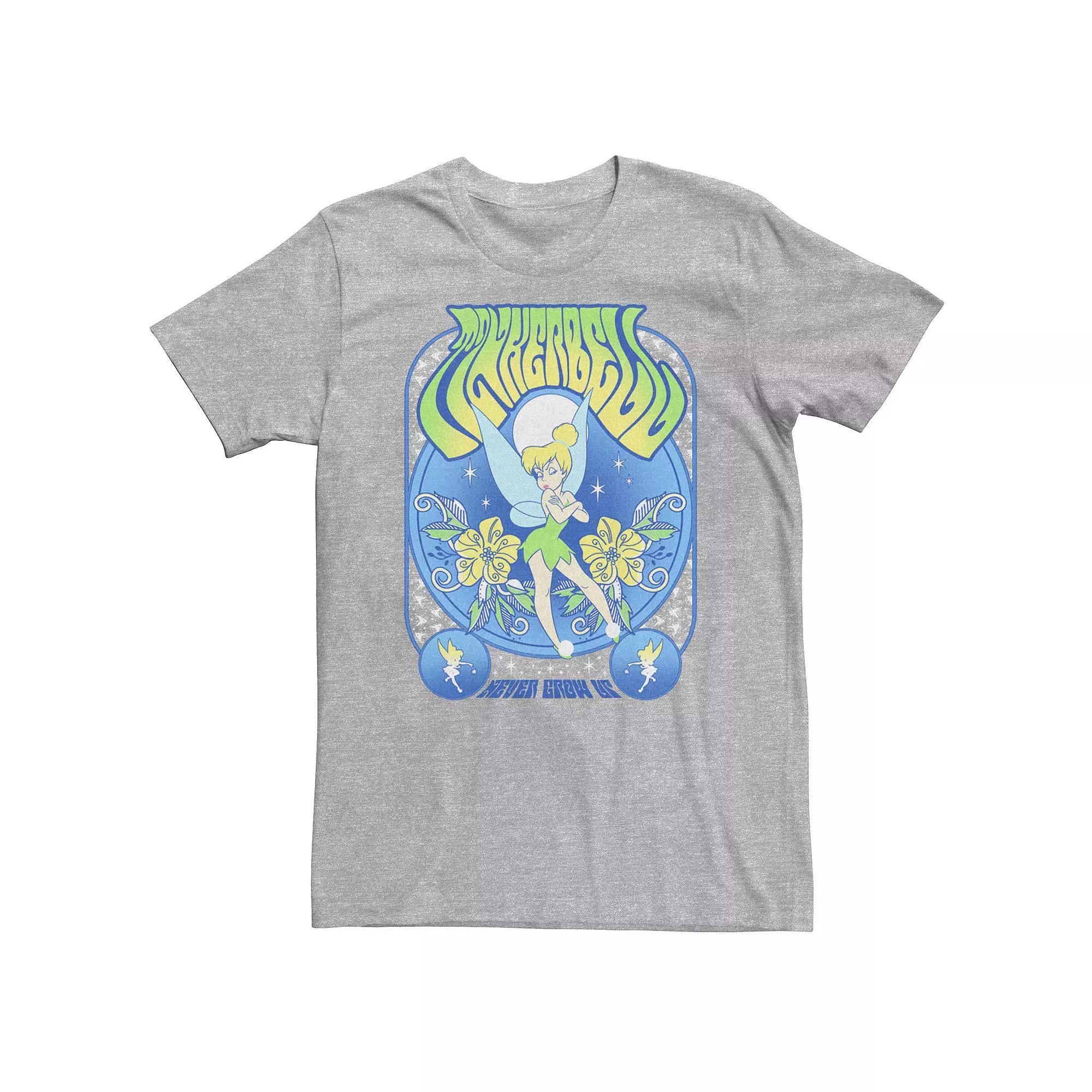 Disney's Peter Pan Tinkerbell Big & Tall Grumpy Tinkerbell Tee, Men's,  Product Image
