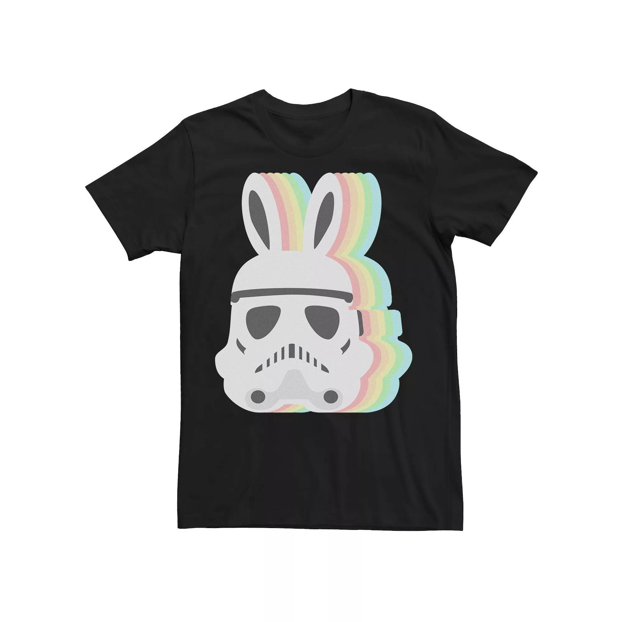 Big & Tall Star Wars Storm Trooper Pastel Bunny Ears Easter Graphic Tee, Men's,  Product Image