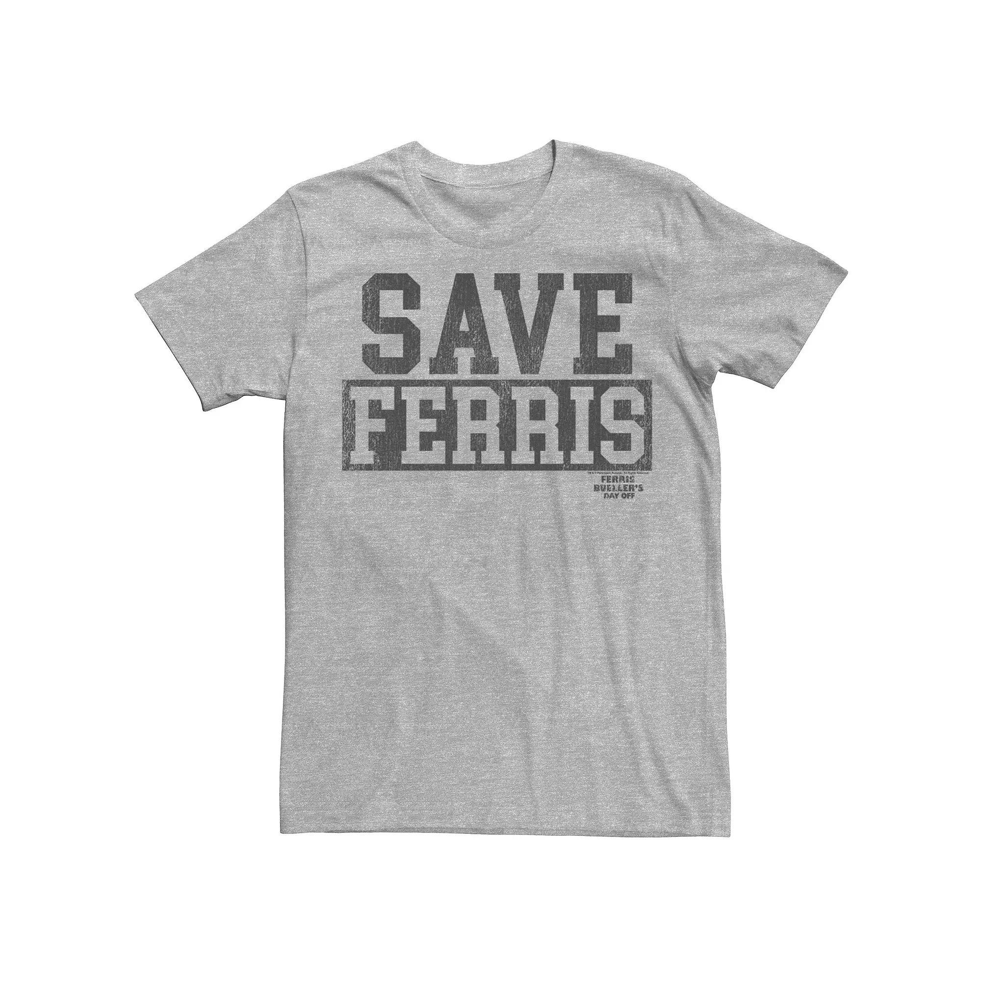 Men's Save Ferris Distressed Tee,  Product Image