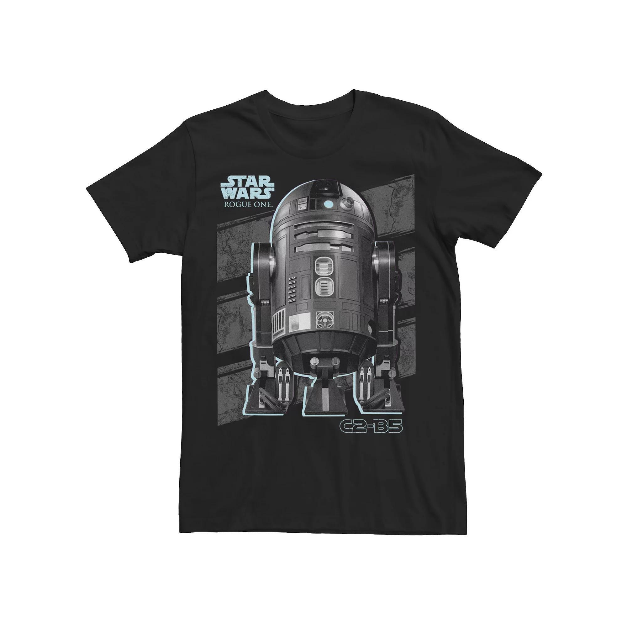 Men's Star Wars Rogue One C2-B5 Bold Stripes Graphic Tee,  Product Image