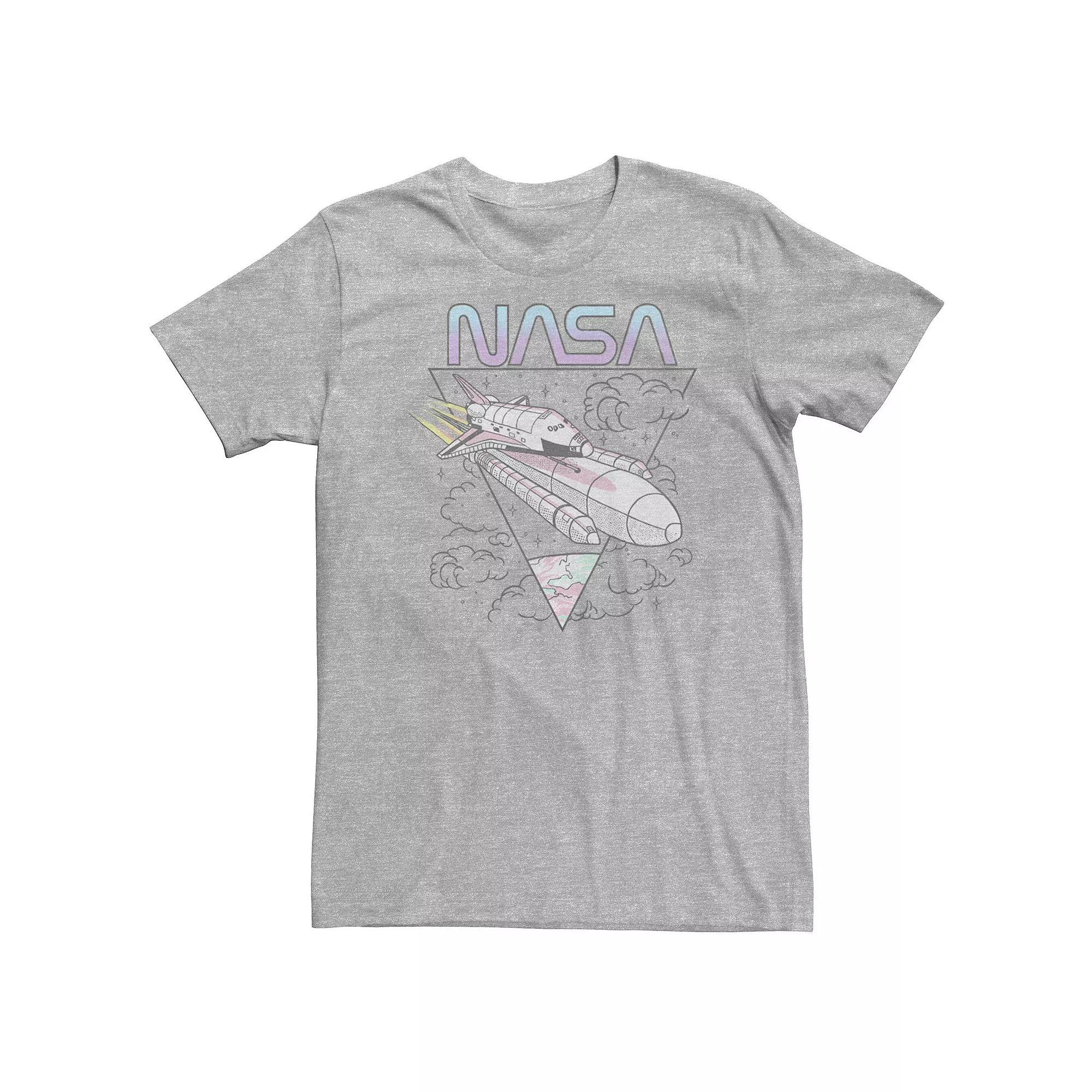 Big & Tall NASA Shuttle Geometric Portrait Tee, Men's,  Product Image
