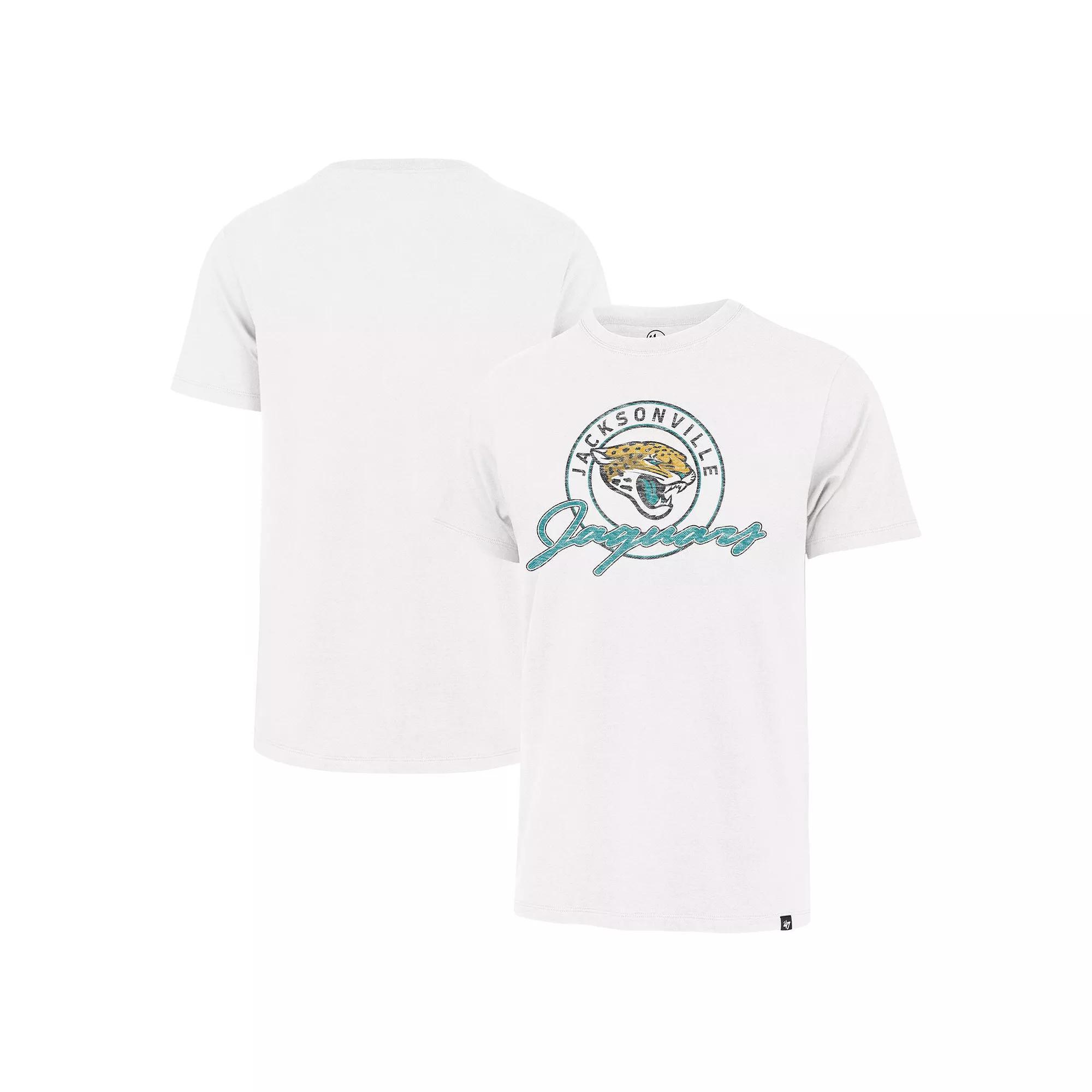 Men's '47 White Jacksonville Jaguars Ring Tone Franklin T-Shirt,  Product Image