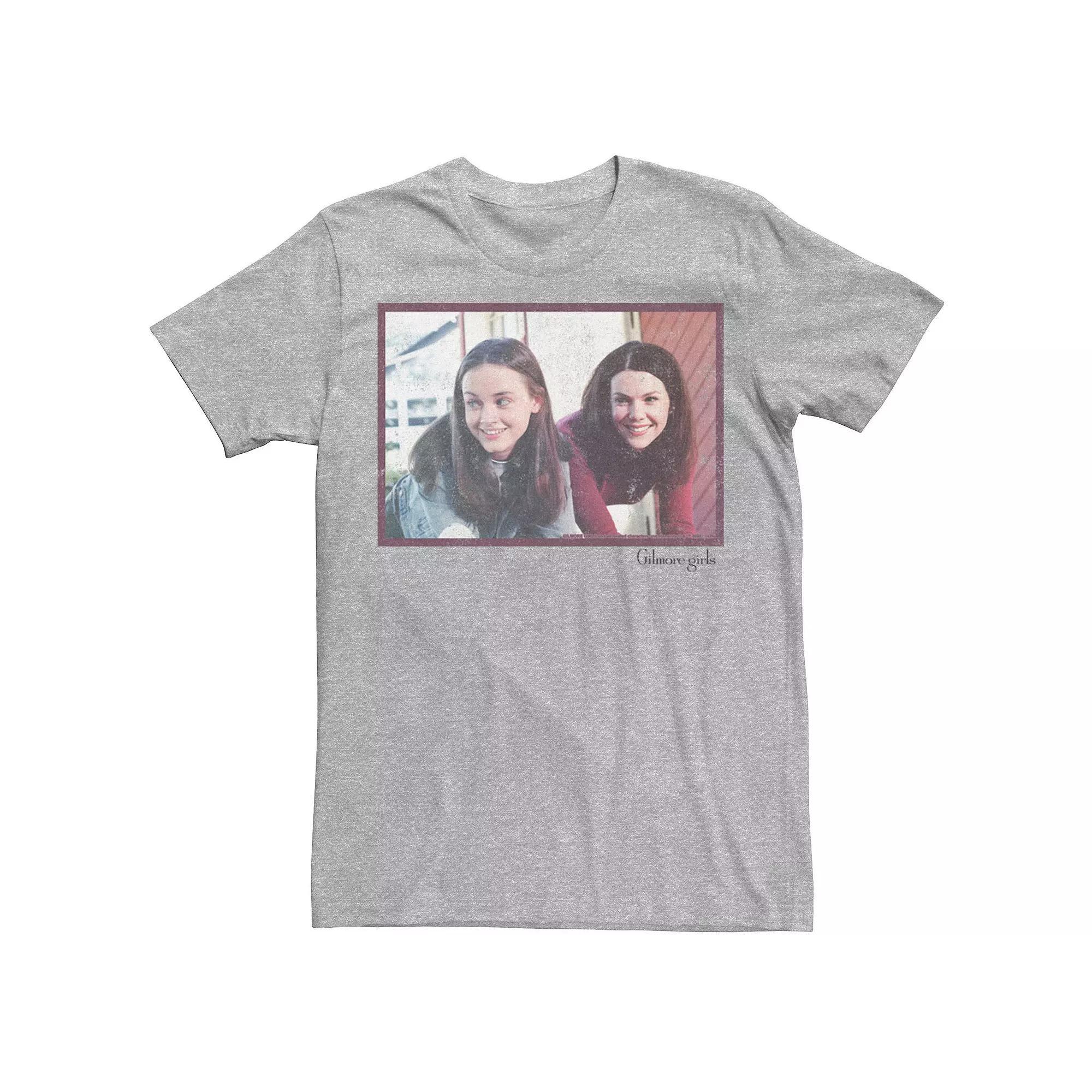 Men's Gilmore Girls Rory & Lorelai Portrait Tee,  Product Image