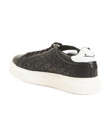 Leather Herika Perforated Sneakers for Women Product Image