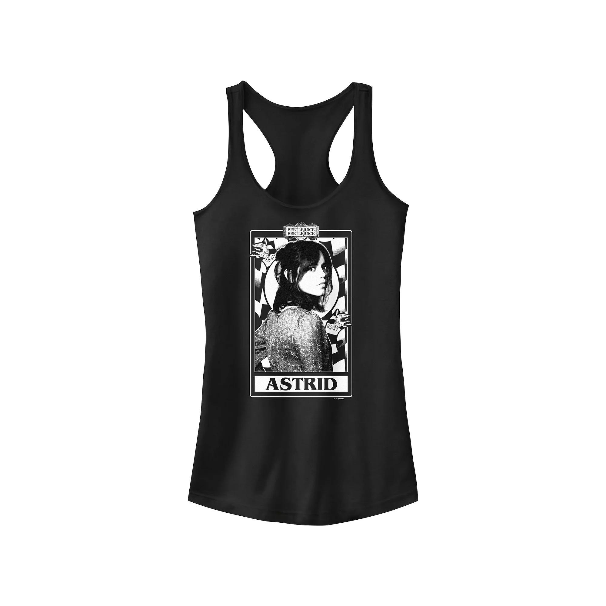 Disney's Lilo & Stitch Women's Color Ribbons Stitch Racerback Tank Top, Girl's,  Product Image