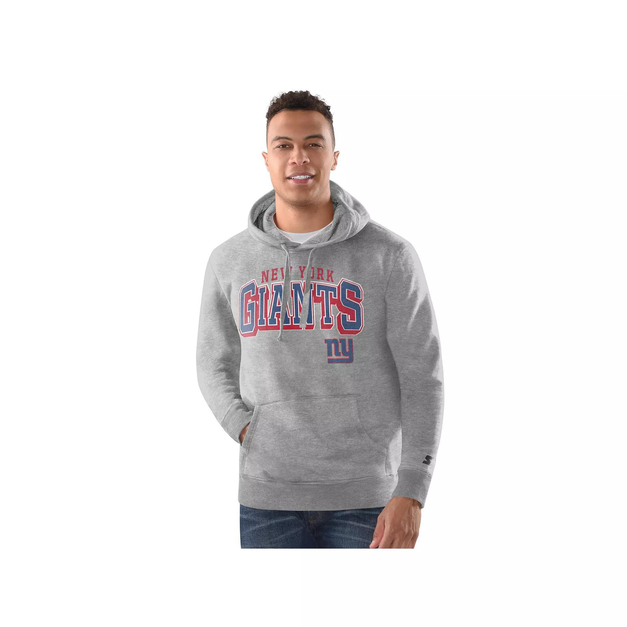 Men's Starter Heather Gray San Francisco 49ers Vintage Pullover Hoodie,  Product Image