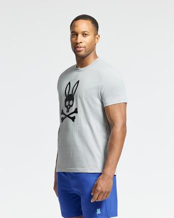 MENS PAYSON LEATHER PRINT GRAPHIC TEE - B6U213E200 Product Image