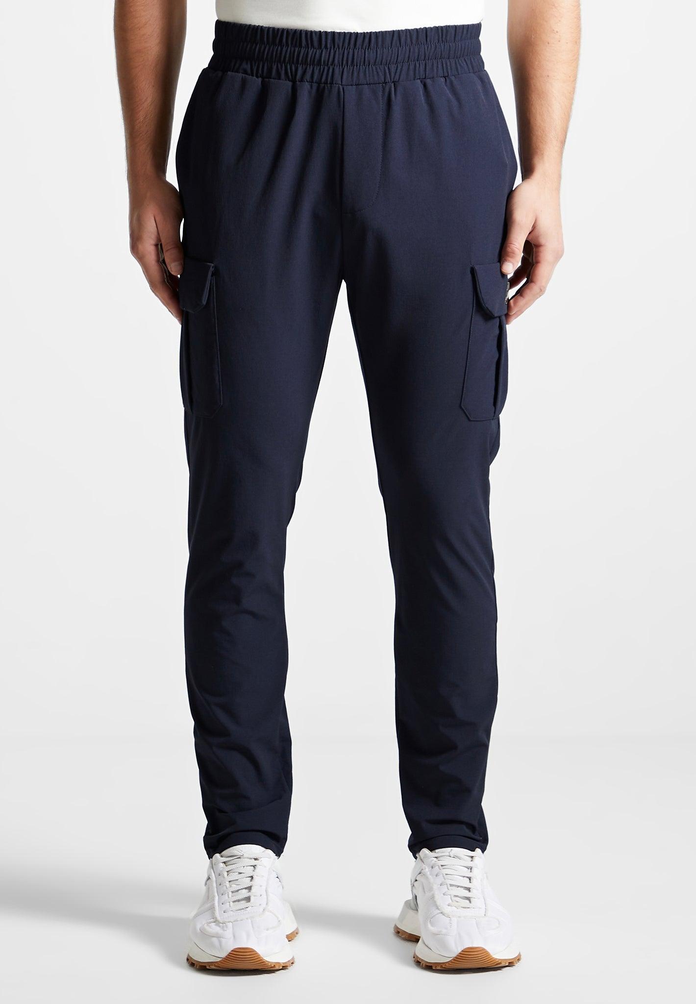 Technical Cargo Pants - Navy Male Product Image