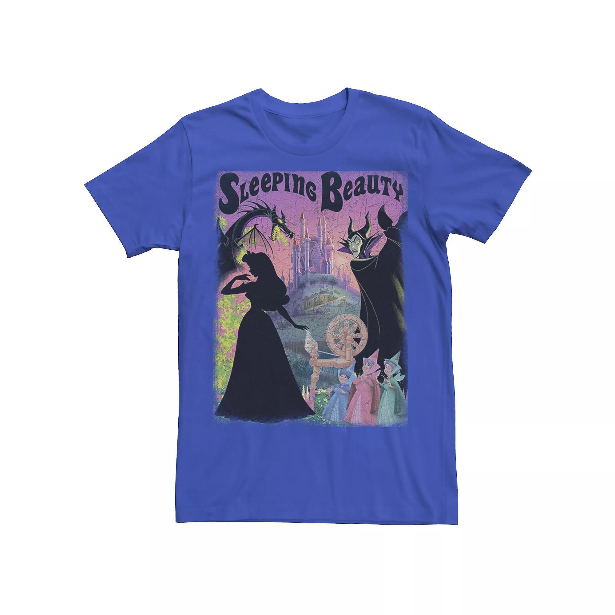 Disney's Sleeping Beauty Aurora Maleficent Men's Poster Tee,  Product Image