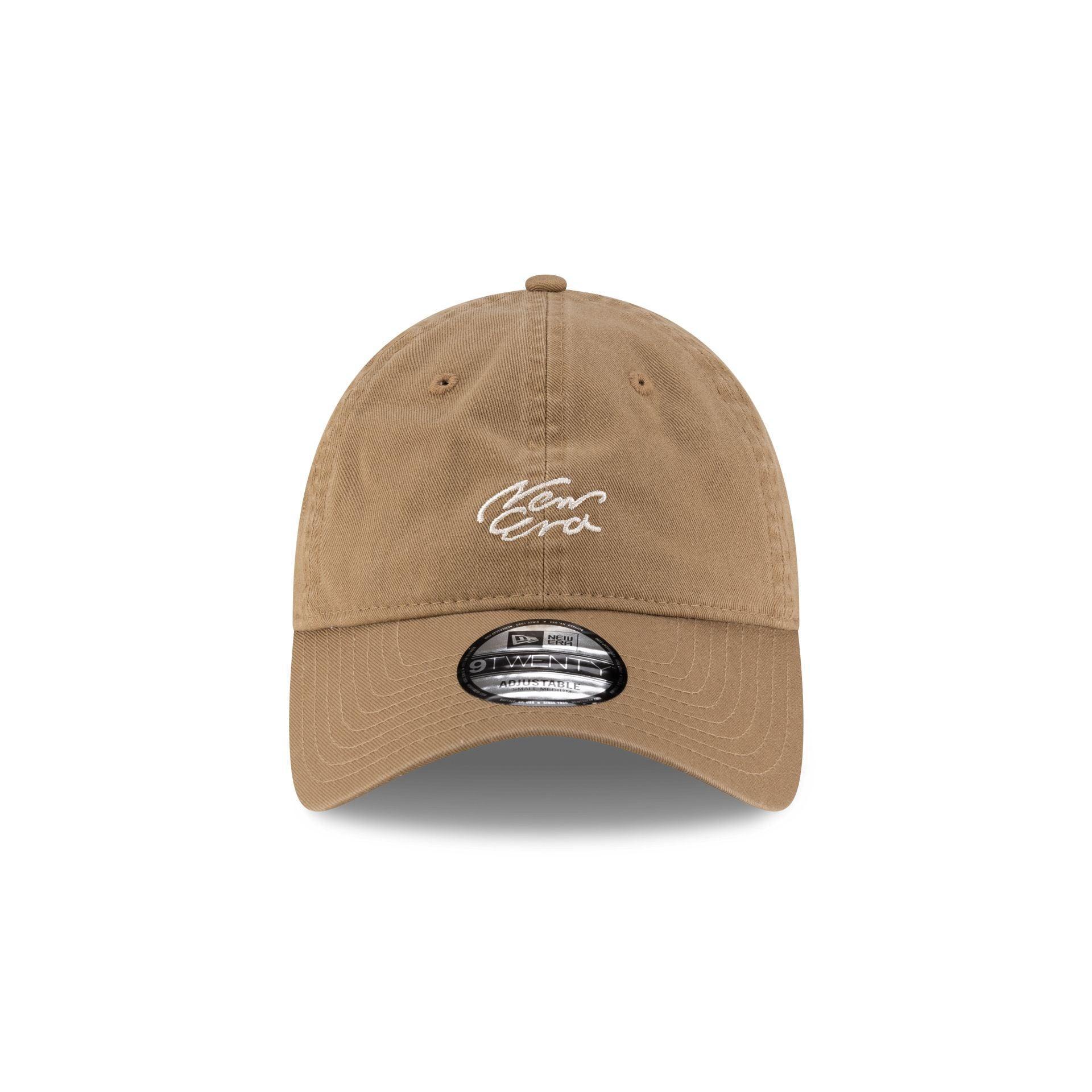 New Era Cap Handwritten Khaki 9TWENTY Easy Snap Hat Male Product Image
