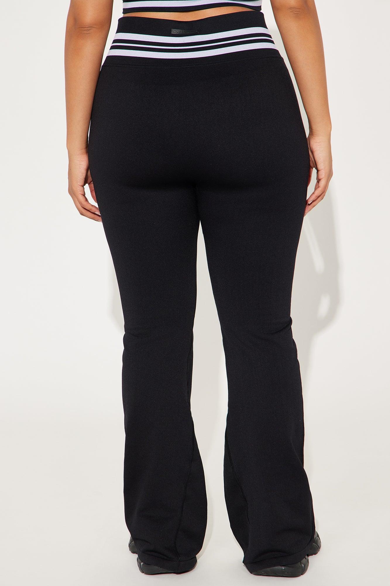 Caddy Crew Flex Seamless Active Yoga Pant - Black Product Image