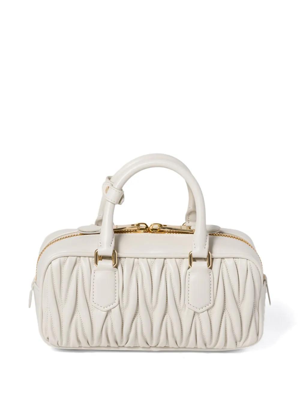 MIU MIU Arcadie Bag In White Product Image