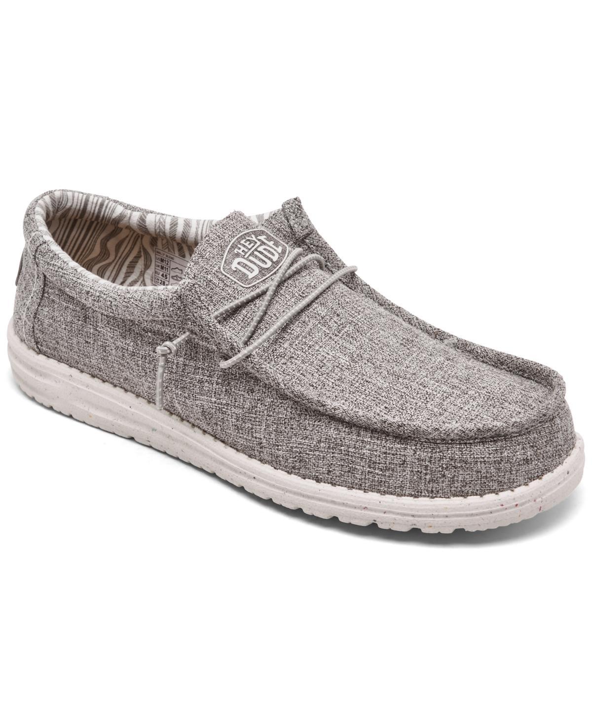 HEYDUDE Mens HEYDUDE Wally Eco Linen - Mens Shoes Product Image