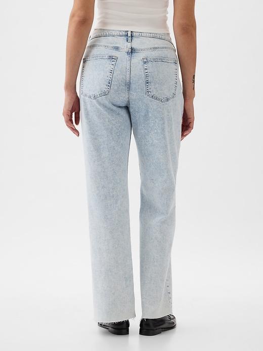 Mid Rise Double Cargo '90s Loose Jeans Product Image