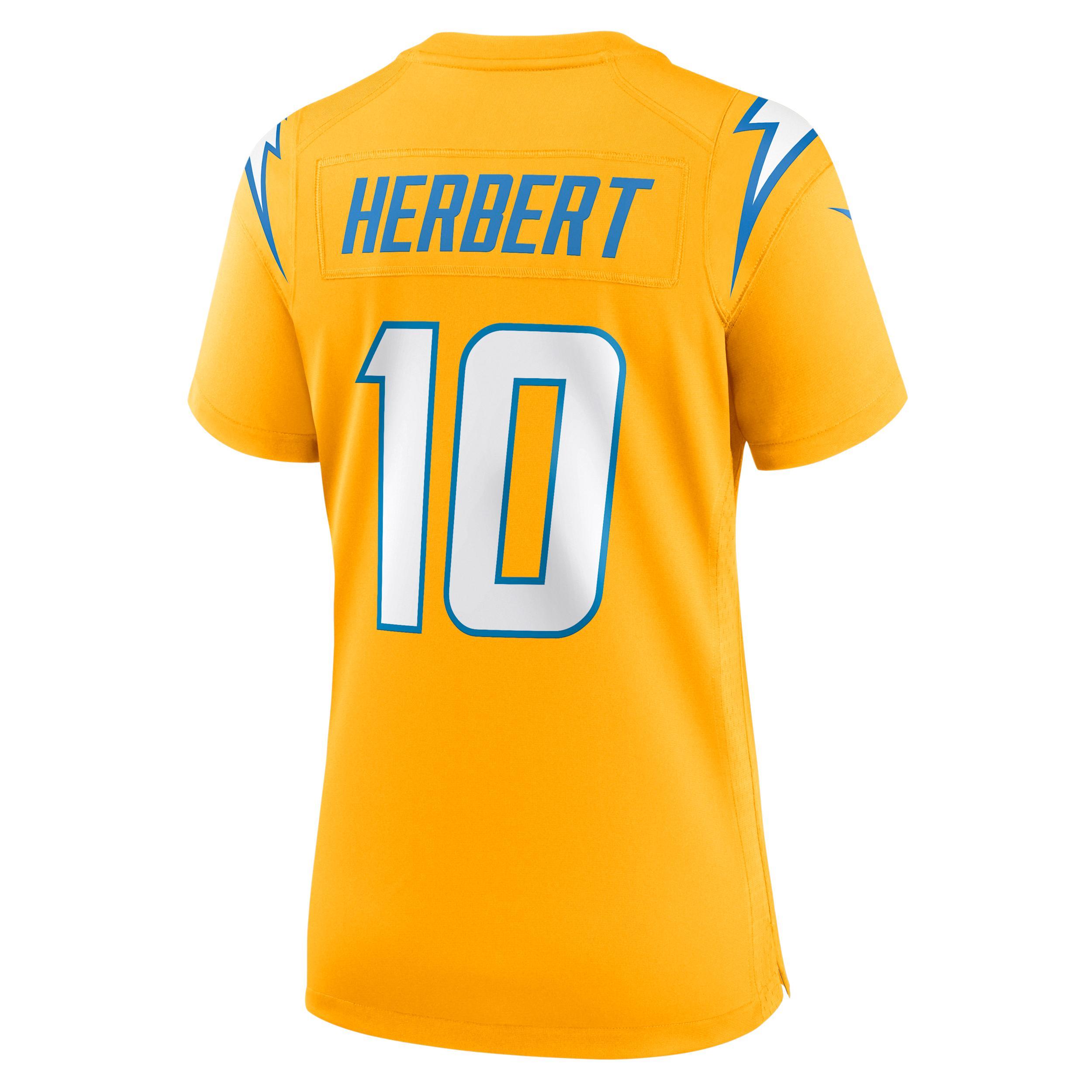Justin Herbert Los Angeles Chargers Womens Nike Womens NFL Game Jersey | 67NW0FAL97F-JZ6 Product Image