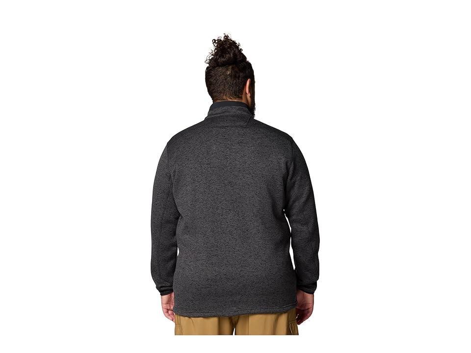 Columbia Big Tall Sweater Weather Full Zip Heather) Men's Jacket Product Image